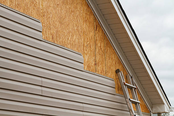 Professional Siding Replacement technician working in North, VA